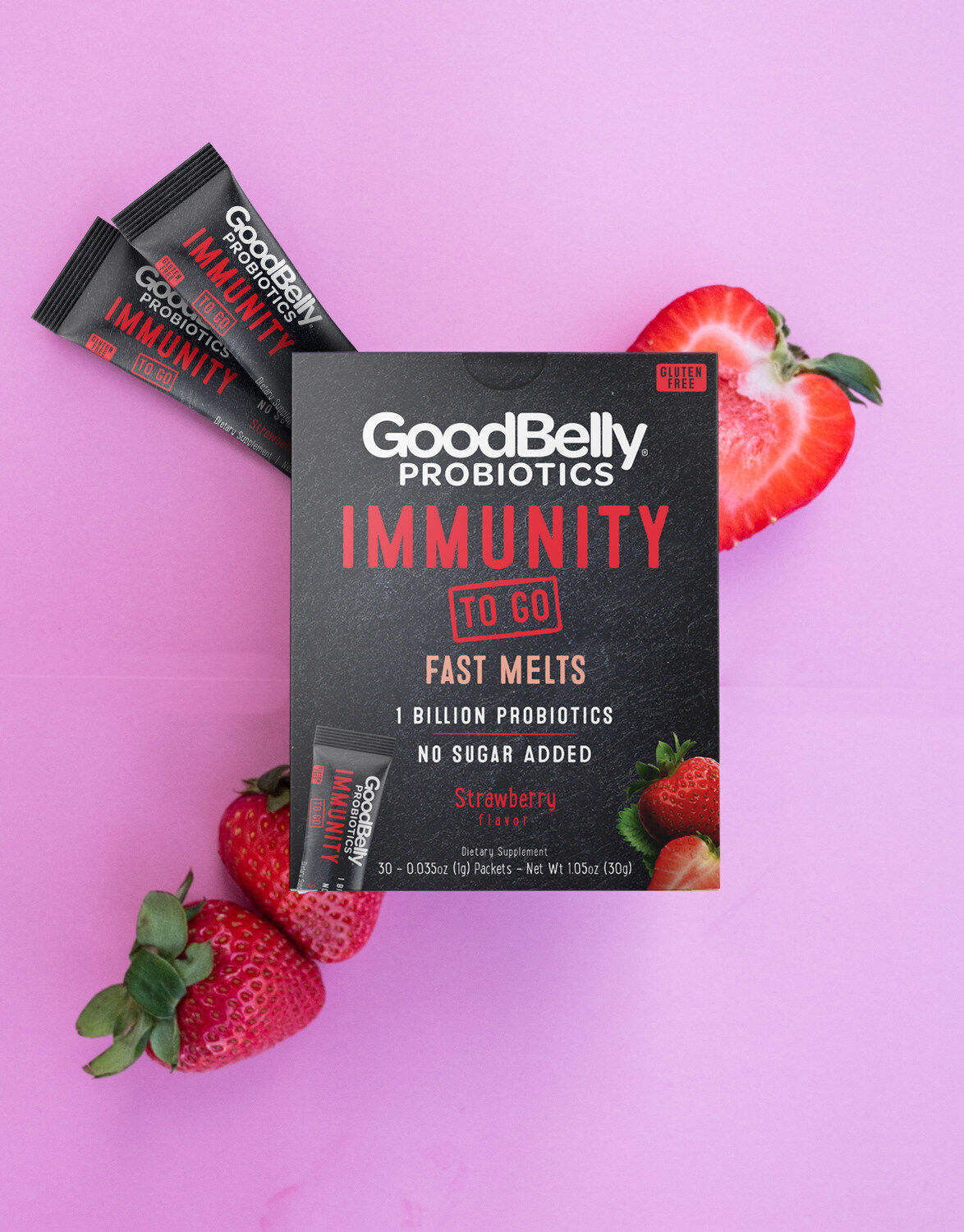 GoodBelly Launches Fast Melts Perfect for On-the-Go Immune System and Digestion Support
